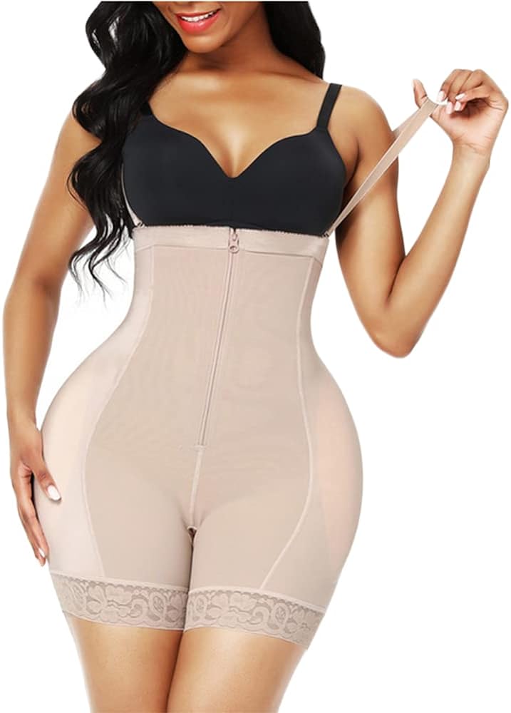 Faja Short Media Pierna Cierre Abdominal