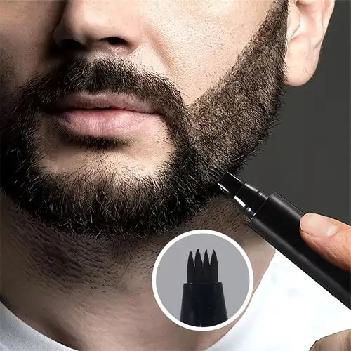 LÁPIZ MÁGICO CON CEPILLO PARA BARBA Y CEJAS